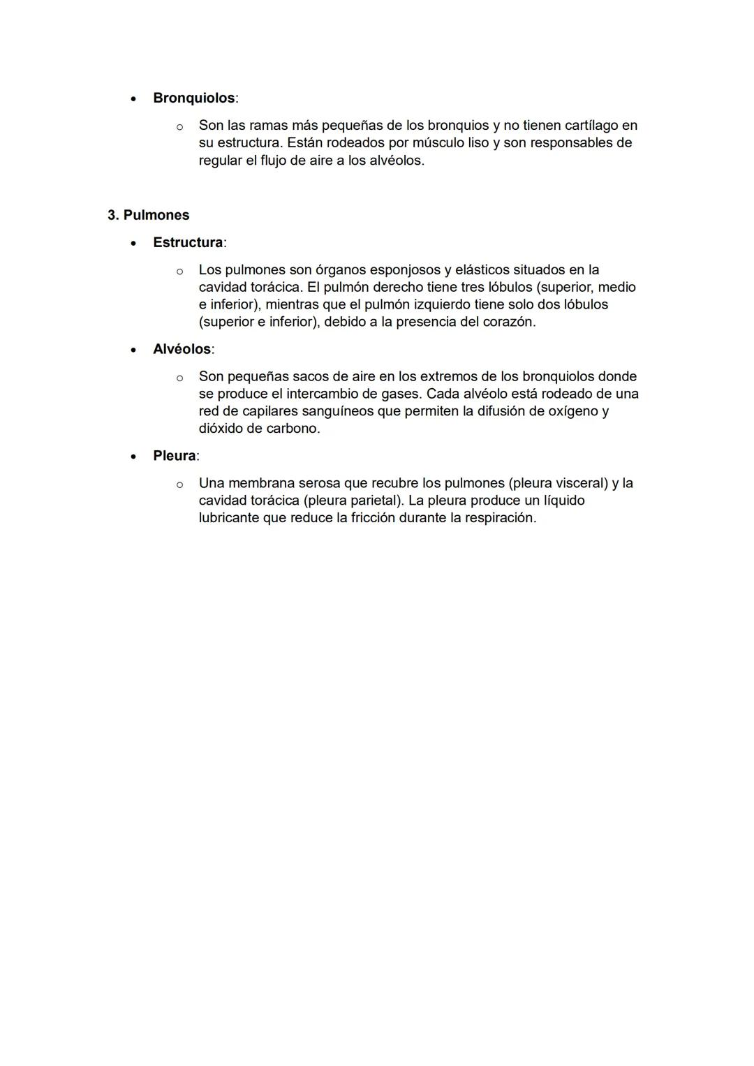 ANATOMÍA DEL APARATO RESPIRATORIO
El aparato respiratorio humano está compuesto por una serie de estructuras que
permiten la entrada de aire