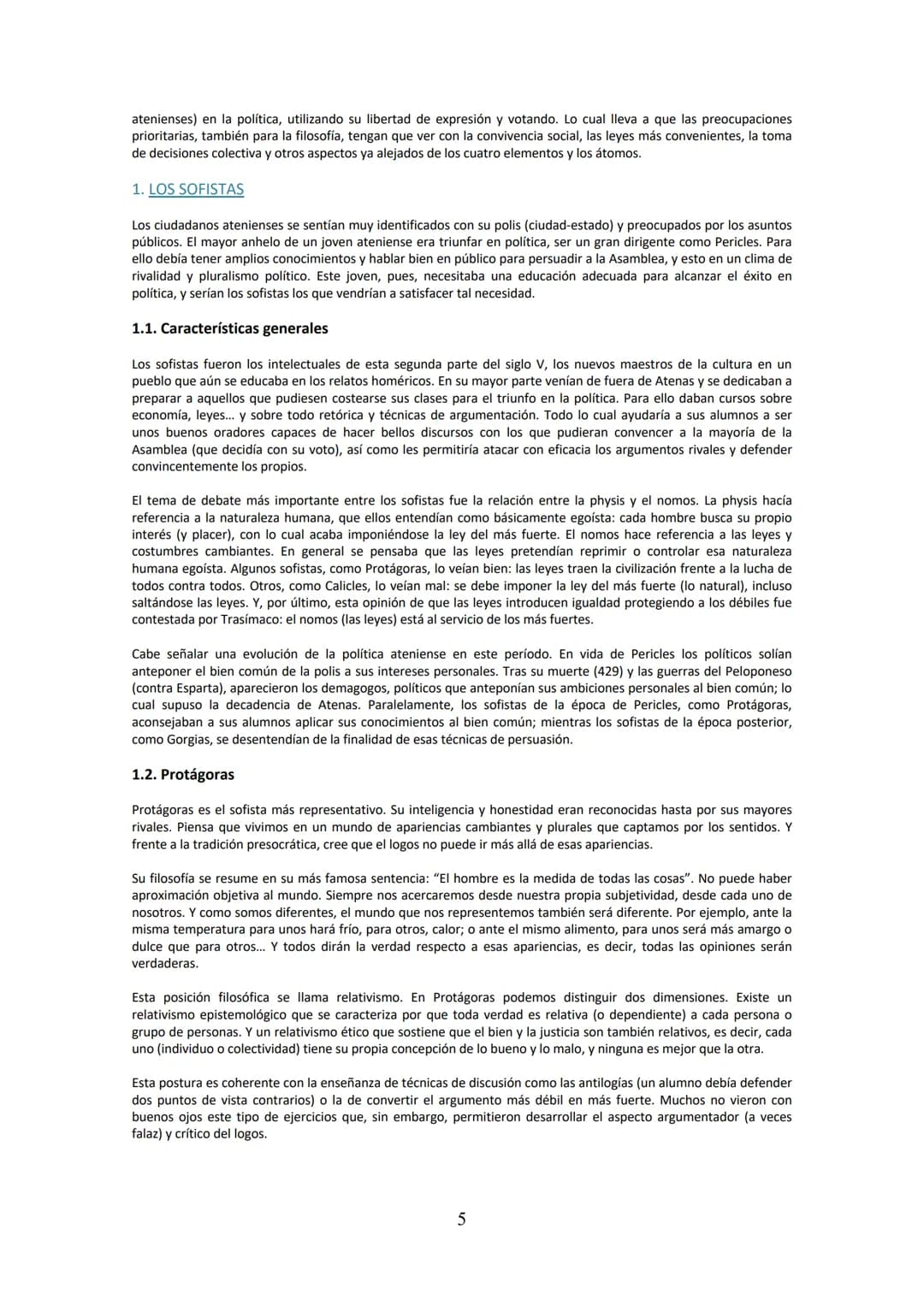 LA FILOSOFÍA PRESOCRÁTICA
Los filósofos presocráticos son aquellos que son anteriores o contemporáneos de Sócrates, y que se dedicaron
princ