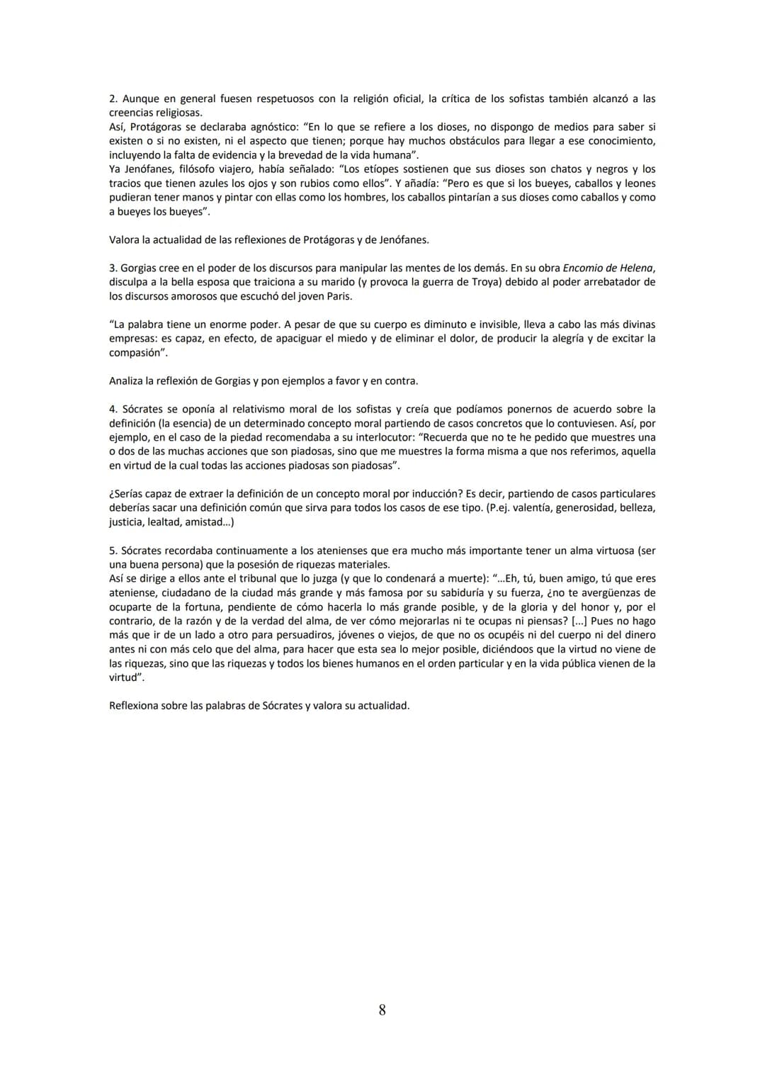 LA FILOSOFÍA PRESOCRÁTICA
Los filósofos presocráticos son aquellos que son anteriores o contemporáneos de Sócrates, y que se dedicaron
princ