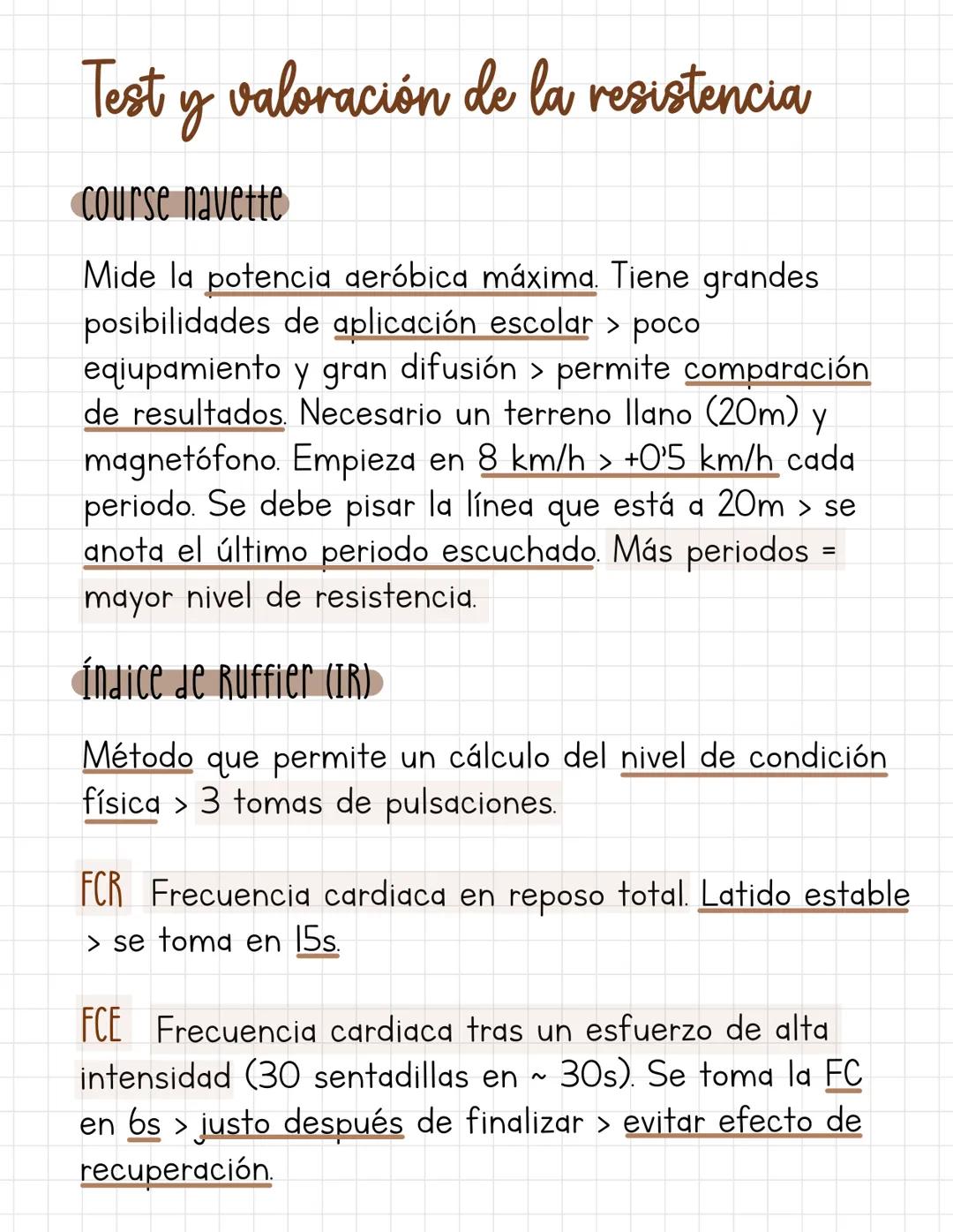 1 Resistencia
Definición: Cualidad física básica, que nos permita
mantener un esfuerzo el mayor tiempo posible,
haciendo frente a la fatiga.