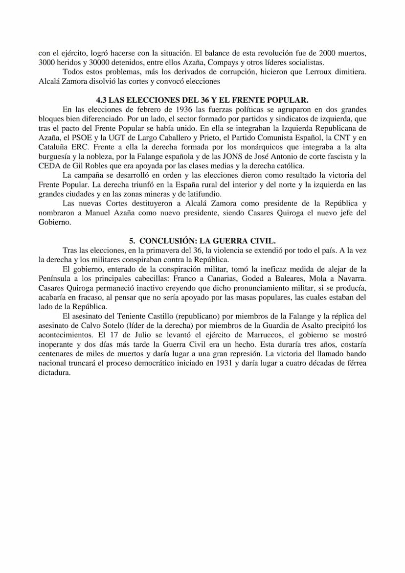 TEMA 3: LA II REPÚBLICA.
1. INTRODUCCIÓN.
La Segunda República española nació en una época de profunda crisis internacional marcada
por las 