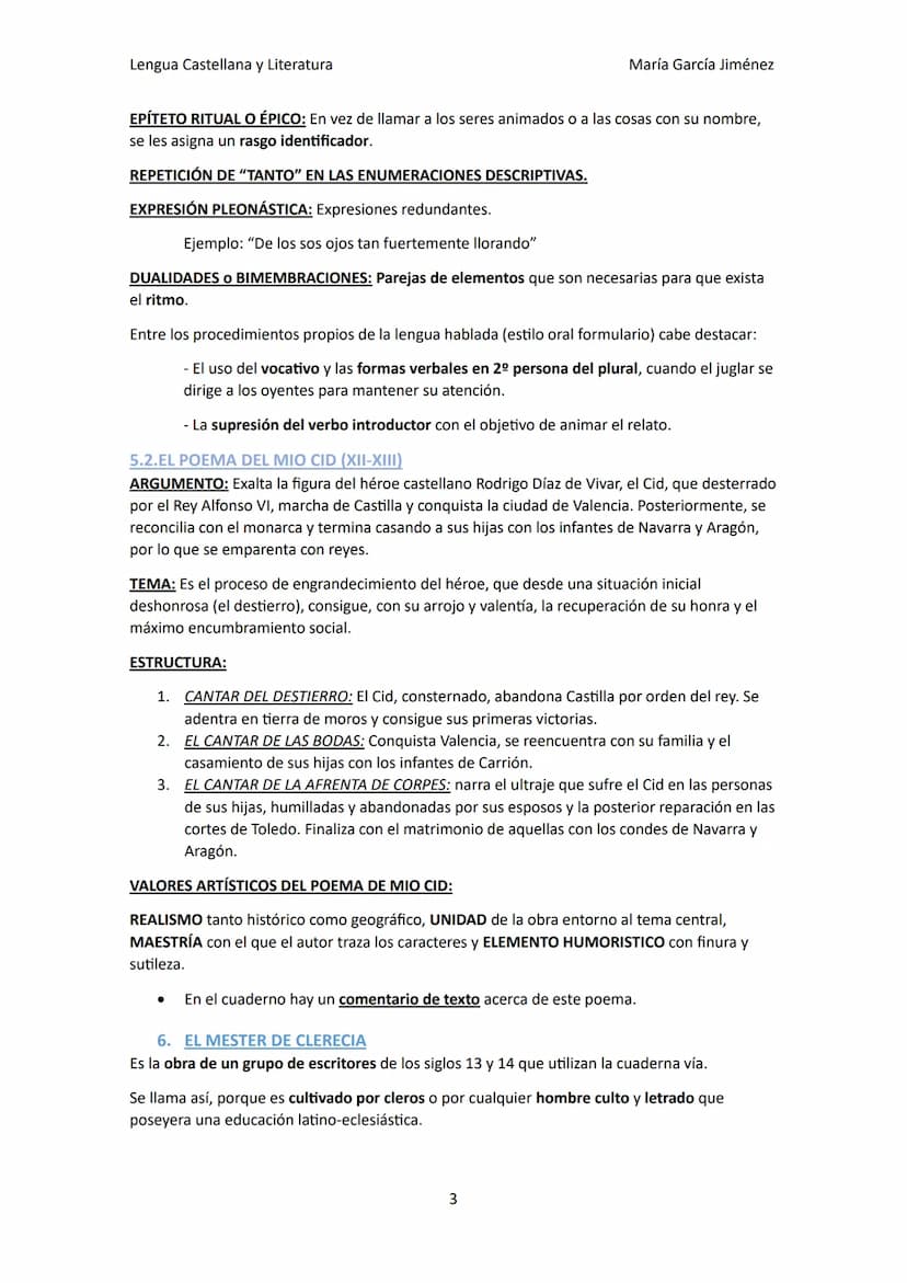 Lengua Castellana y Literatura
tema 1: la literatura medieval
1. CONTEXTO HISTÓRICO, SOCIAL Y CULTURAL.
La Edad Media literaria se inicia co