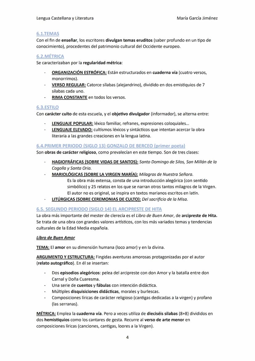 Lengua Castellana y Literatura
tema 1: la literatura medieval
1. CONTEXTO HISTÓRICO, SOCIAL Y CULTURAL.
La Edad Media literaria se inicia co