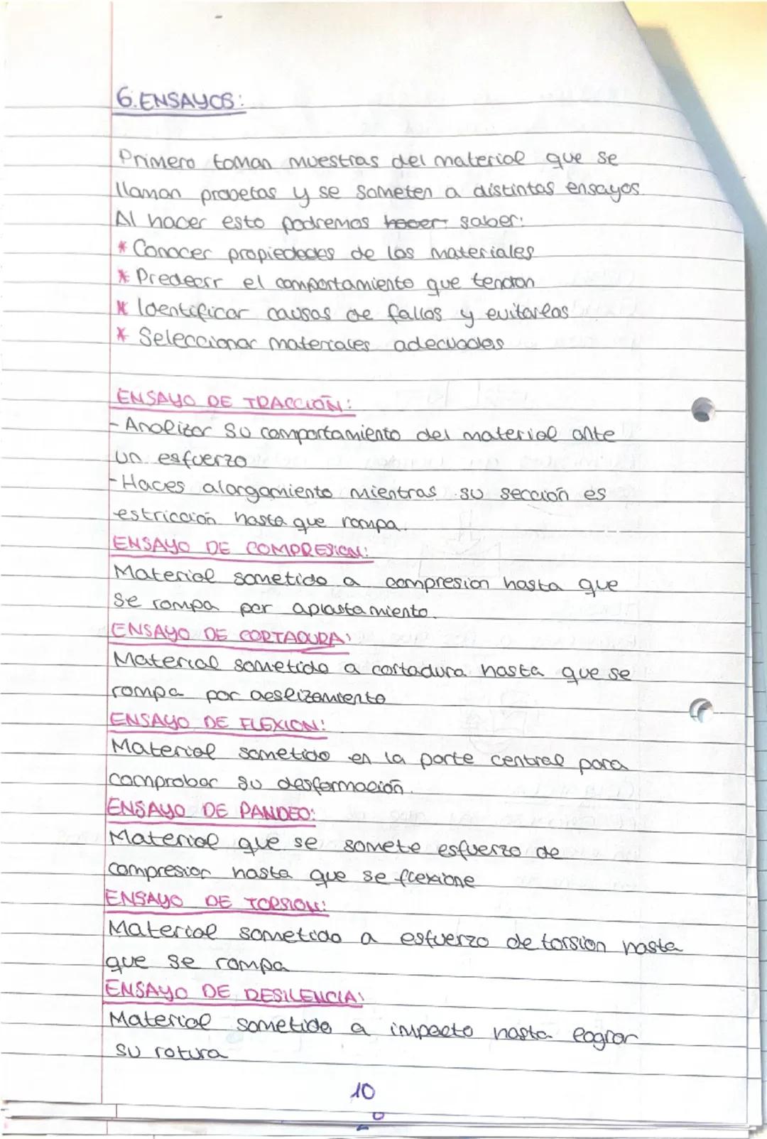 --- OCR Start ---
TECMOLOGIA:
1.TIPOS DE MATERIALES:
-Materiales naturales
Materiales sinteticos ortificiales.
•(1) MATERIALES NATURALES:
So