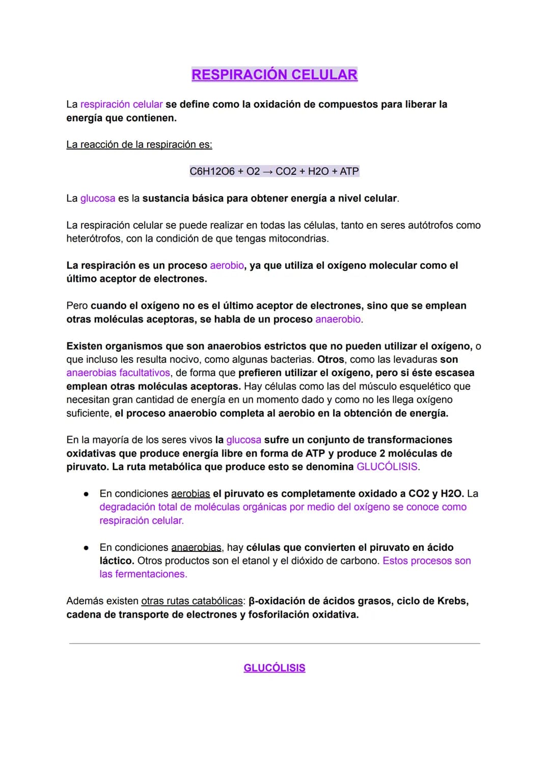 INTRODUCCIÓN AL METABOLISMO: CATABOLISMO Y
ANABOLISMO
Metabolismo
C
El metabolismo celular comprende todas las transformaciones químicas que