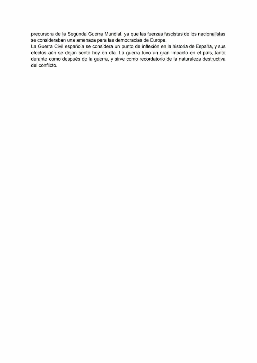 1.Introducción a la Guerra Civil Española
La Guerra Civil Española fue el resultado de décadas de malestar social y político en
España. La g