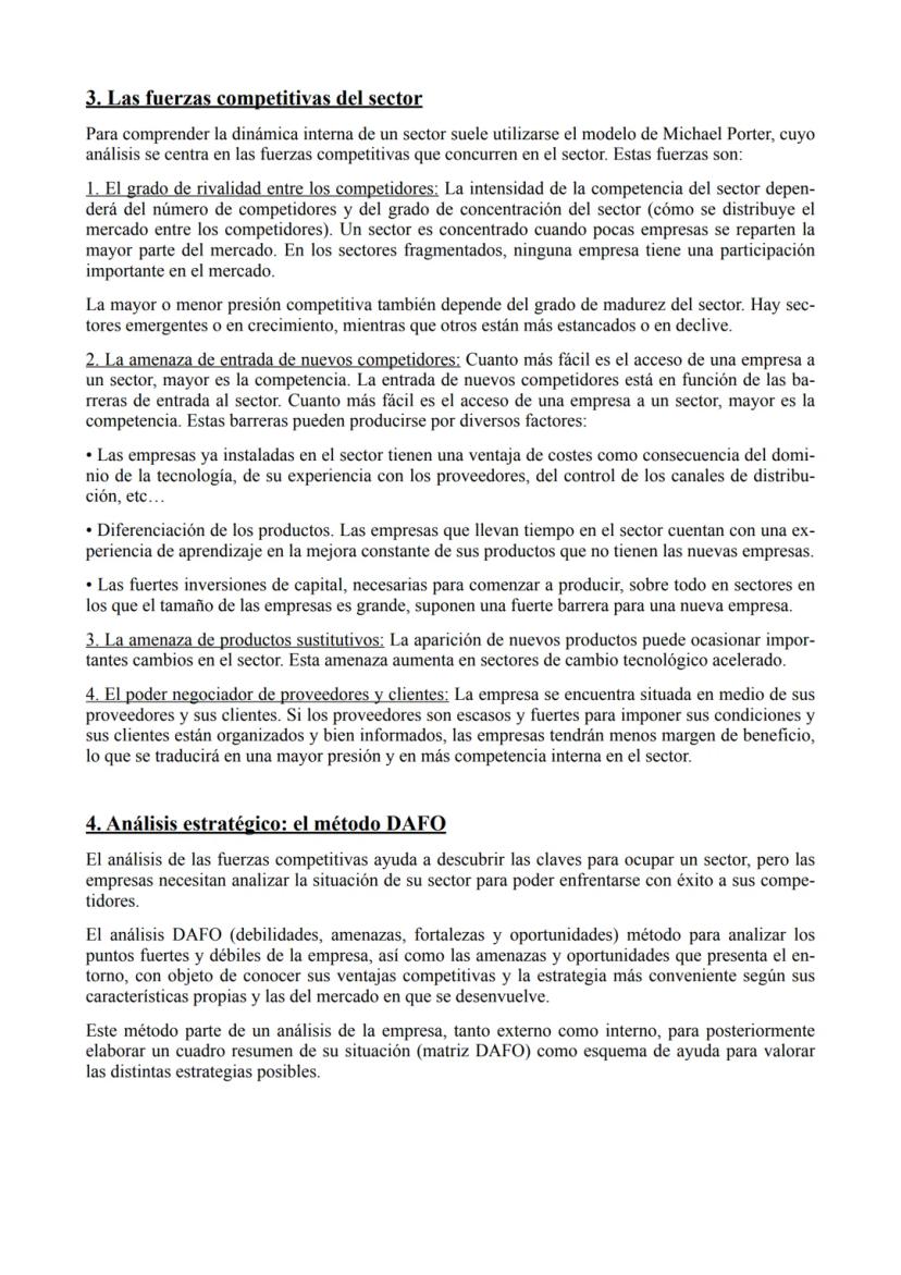 TEMA 3: ENTORNO Y ESTRATEGIA DE LA EMPRESA
1. Entorno de la empresa
- Entorno general: marco global o conjunto de factores y circunstancias 