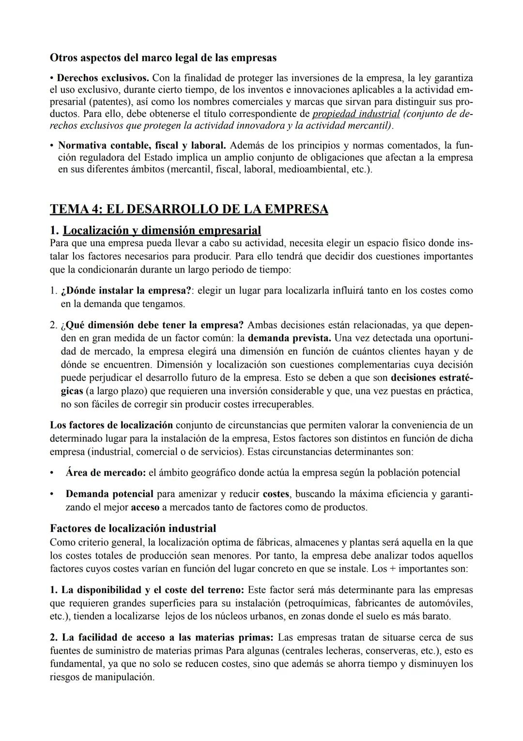 TEMA 3: ENTORNO Y ESTRATEGIA DE LA EMPRESA
1. Entorno de la empresa
- Entorno general: marco global o conjunto de factores y circunstancias 