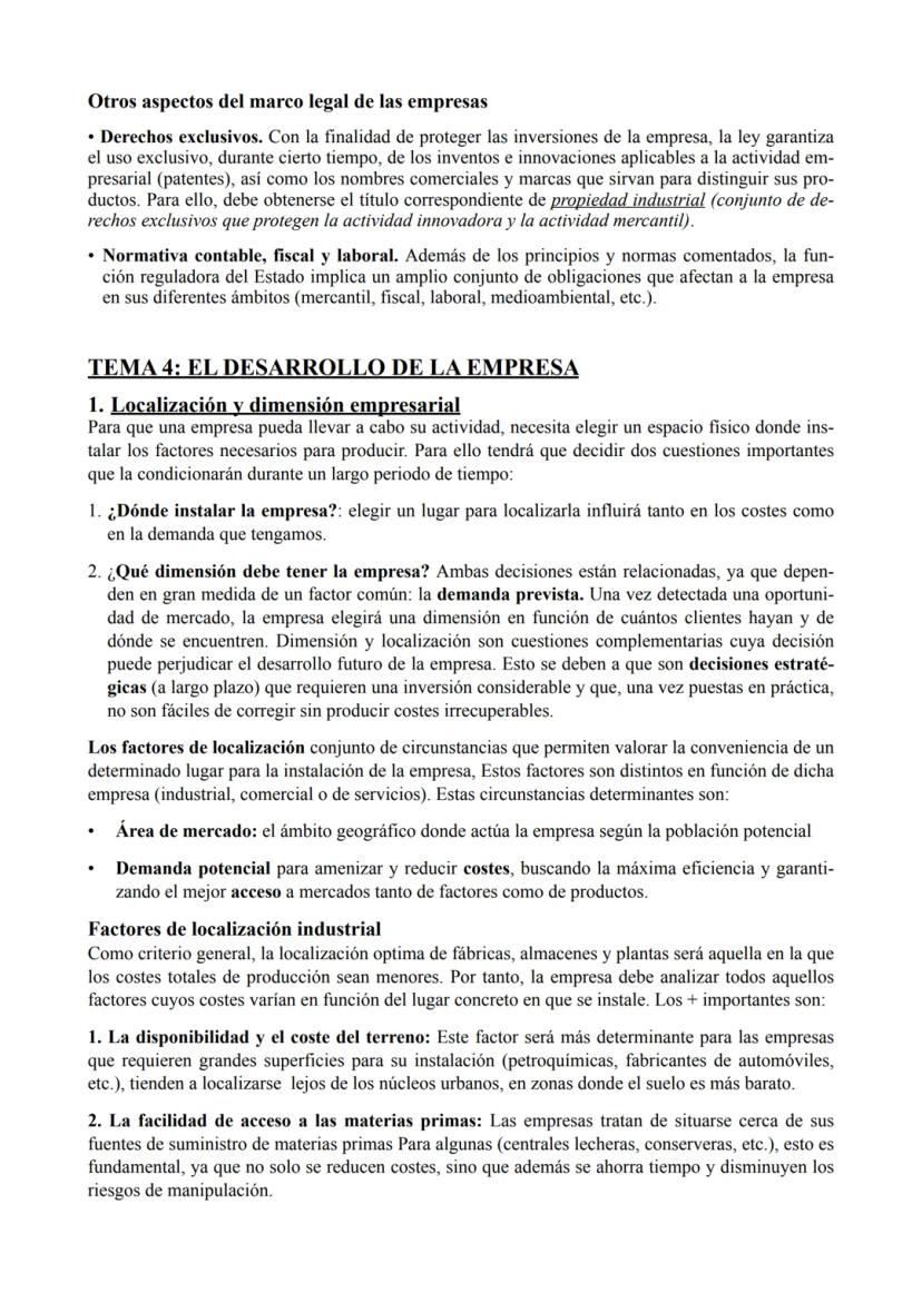 TEMA 3: ENTORNO Y ESTRATEGIA DE LA EMPRESA
1. Entorno de la empresa
- Entorno general: marco global o conjunto de factores y circunstancias 