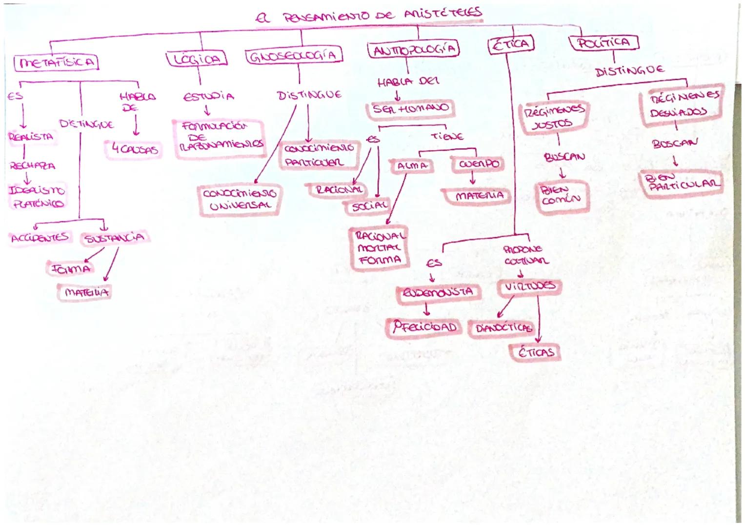 METAFISICA
ES
REALISTA
DISTINGUE 1
RECHARZA
↓
IDEALISMO
PLATENICO
FOMA
HABLO ESTUDIA
ACCIDENTES SUSTANCIA
31
MATEILIA
4 CAUSAS
LOGICA
A PENS