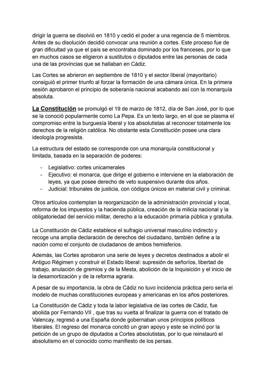 TEMA 5: La crisis del Antiguo Régimen
La llegada al trono de Carlos IV (1788-1808) va a coincidir con el inicio de la
revolución en Francia,