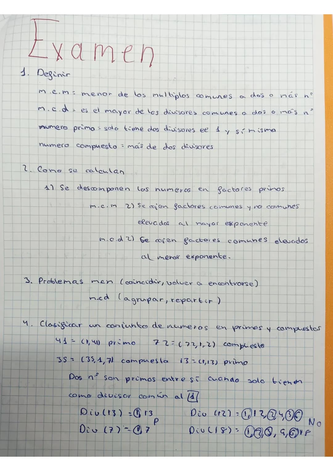 APUNTES
CRITERIOS DE DIVISIBILIDAD:
Divisible entre 2: si termina ch 0 o cígra par.
Diviside entrez si la suma de sus cigras da 3,6,9.
Divis