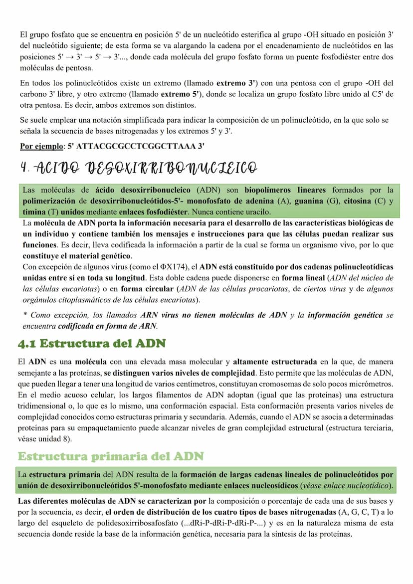 Tema 5: Loc Acidos nucleicos
INTRODUCCION
Importancia biológica
Todos los organismos poseen unas moléculas que dirigen y controlan la síntes