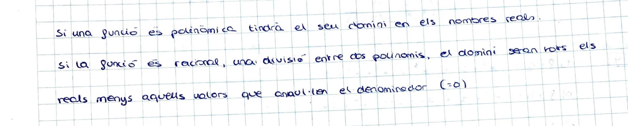 # 5 LES FUNCIONS

CONCEPTE DE FUNCIÓ

una sunció es una correspondència, a cada valor del primer conjunt i correspon in
valor del segon conj