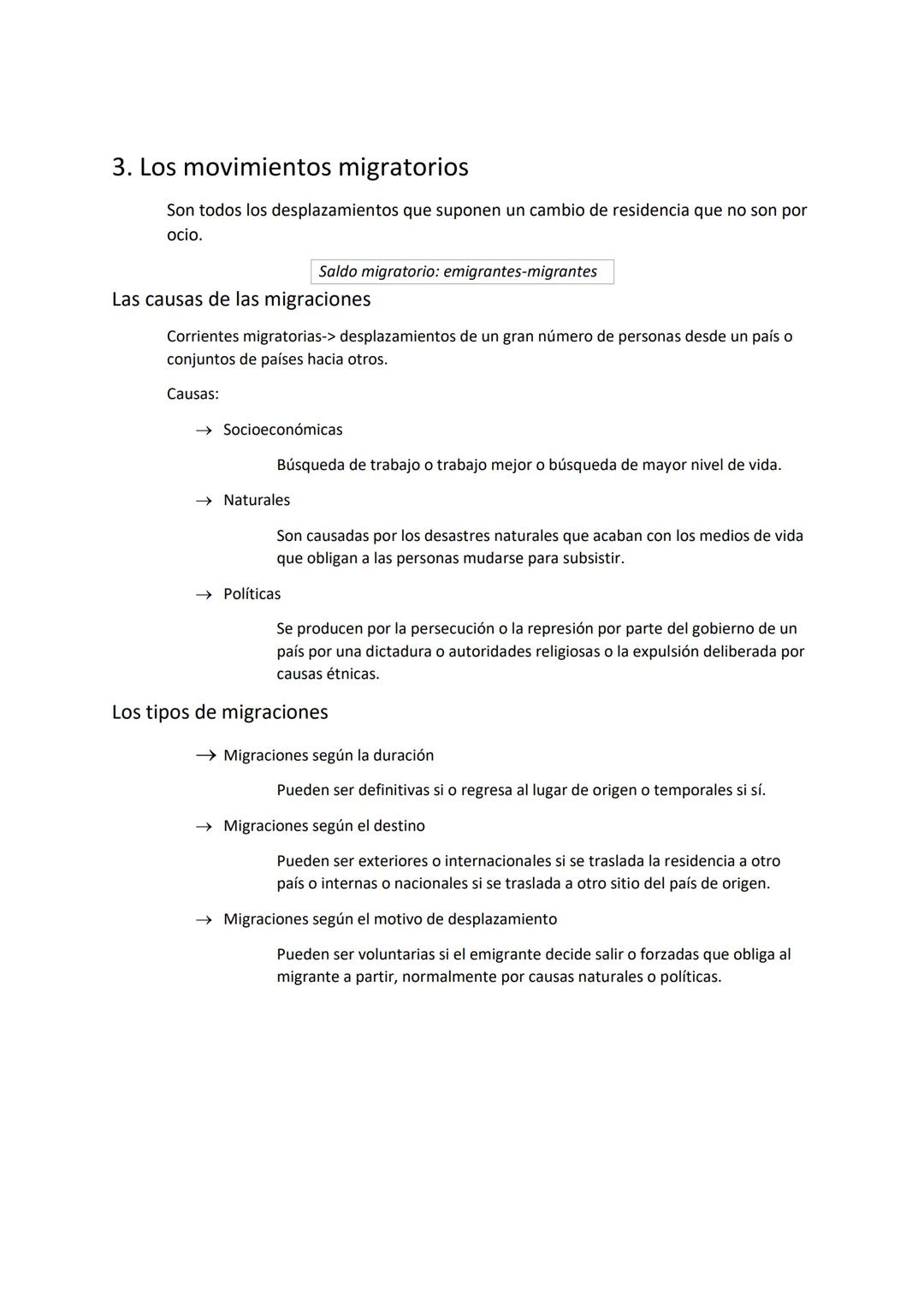 # LA POBLACIÓN DEL MUNDO

1. La dinámica de la población. La natalidad

La demografía es la ciencia que estudia la población de un territori