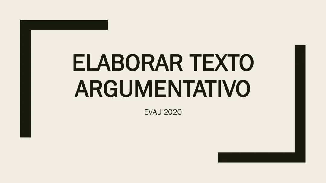 Ejemplos y Guías de Textos Argumentativos para Selectividad y 2º Bachillerato