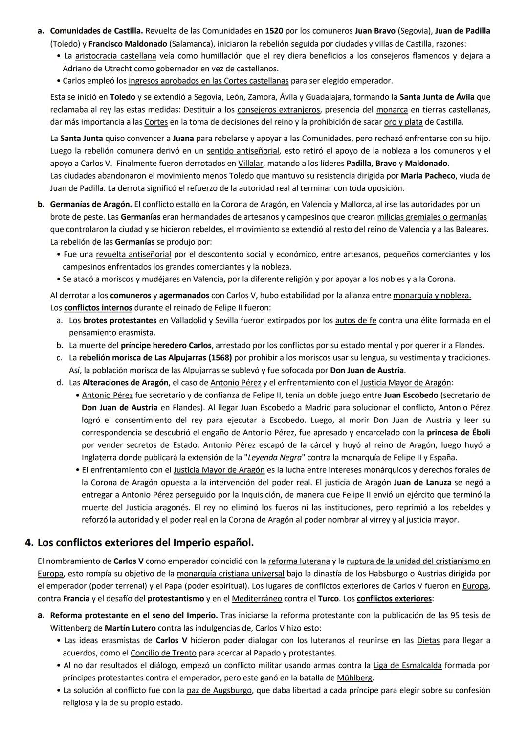 7. EL SIGLO XVI: LA ESPAÑA DE CARLOS I Y FELIPE II
1. Los dominios de Carlos I y Felipe II.
Carlos I de España y V de Alemania era hijo de J