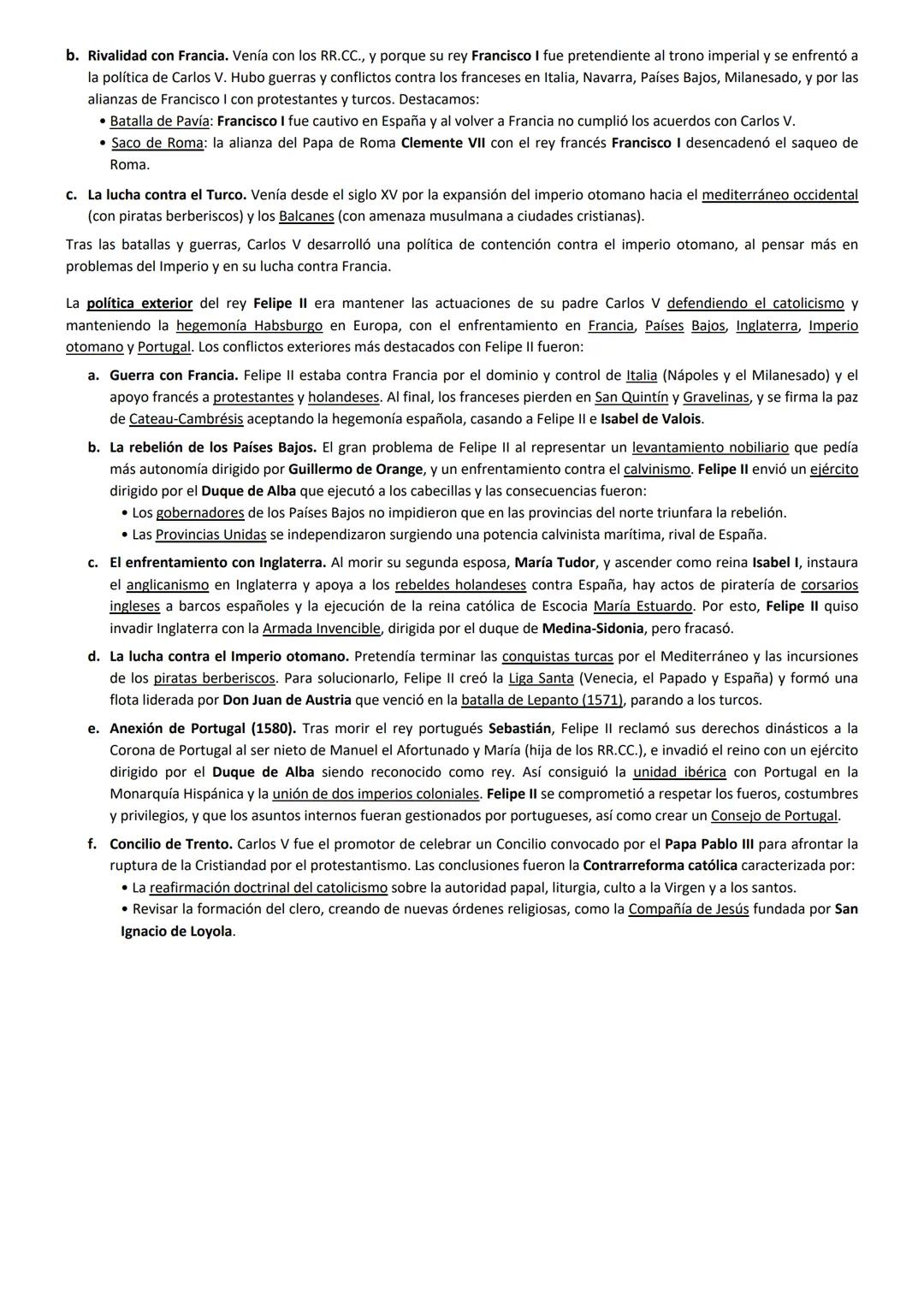 7. EL SIGLO XVI: LA ESPAÑA DE CARLOS I Y FELIPE II
1. Los dominios de Carlos I y Felipe II.
Carlos I de España y V de Alemania era hijo de J