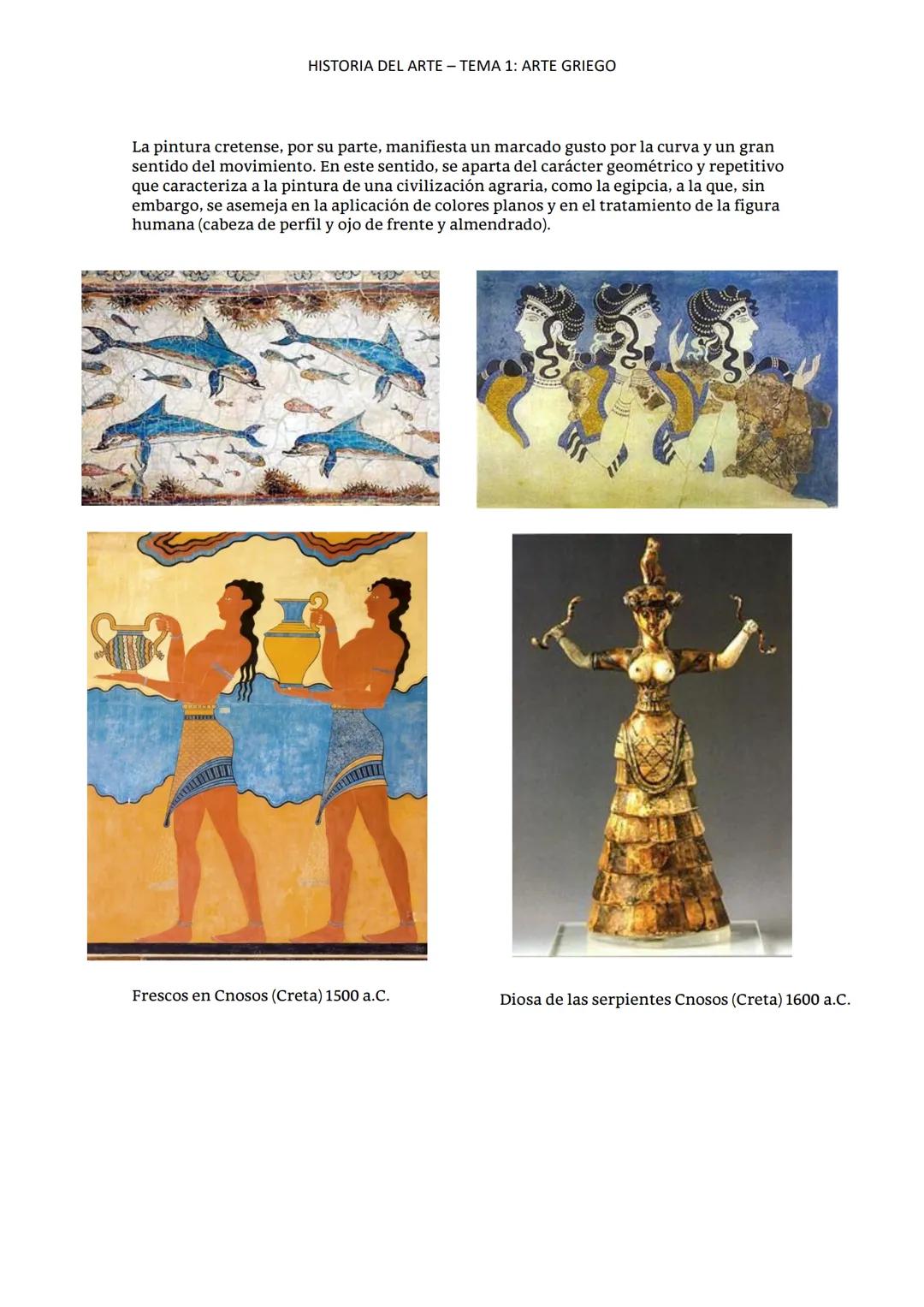 HISTORIA DEL ARTE - TEMA 1: ARTE GRIEGO
INTRODUCCIÓN
Antes de que el mundo helénico tuviera un papel destacado en la historia, otras
civiliz