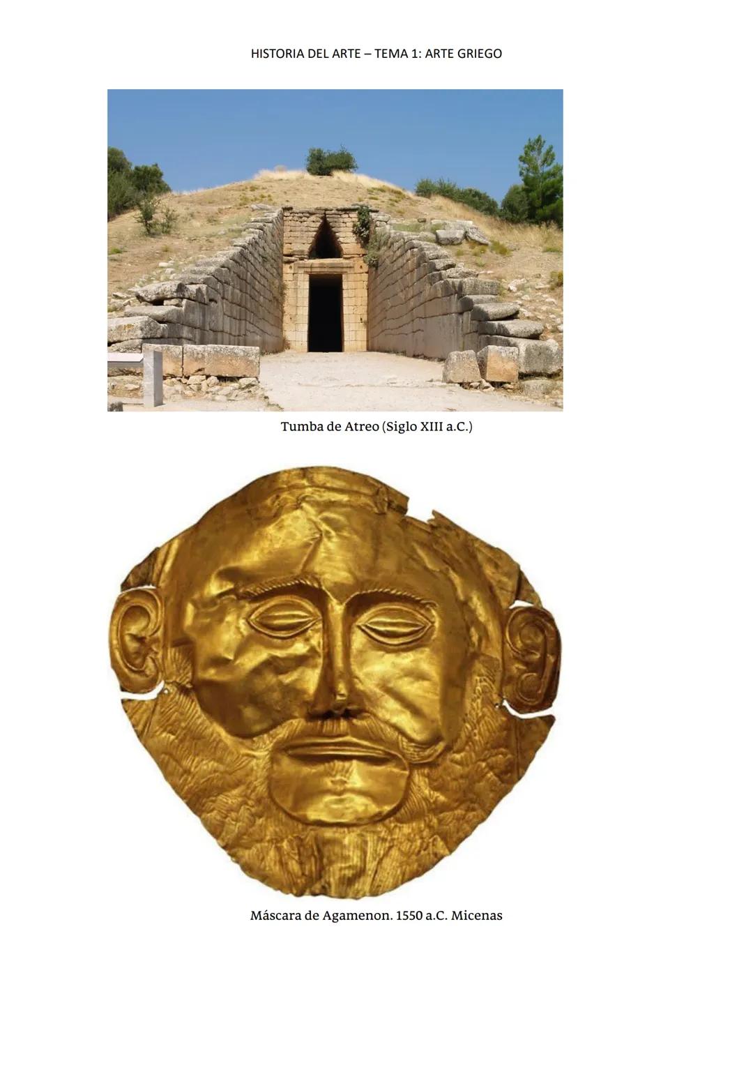 HISTORIA DEL ARTE - TEMA 1: ARTE GRIEGO
INTRODUCCIÓN
Antes de que el mundo helénico tuviera un papel destacado en la historia, otras
civiliz