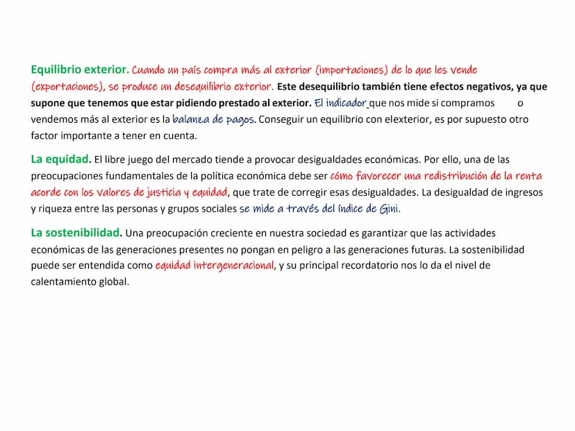 TEMA 8. LOS INDICADORES ECONÓMICOS
1. Perspectiva global de la economía
1.1. ¿Qué es la macroeconomía?
1.2. Los problemas macroeconómicos
2.