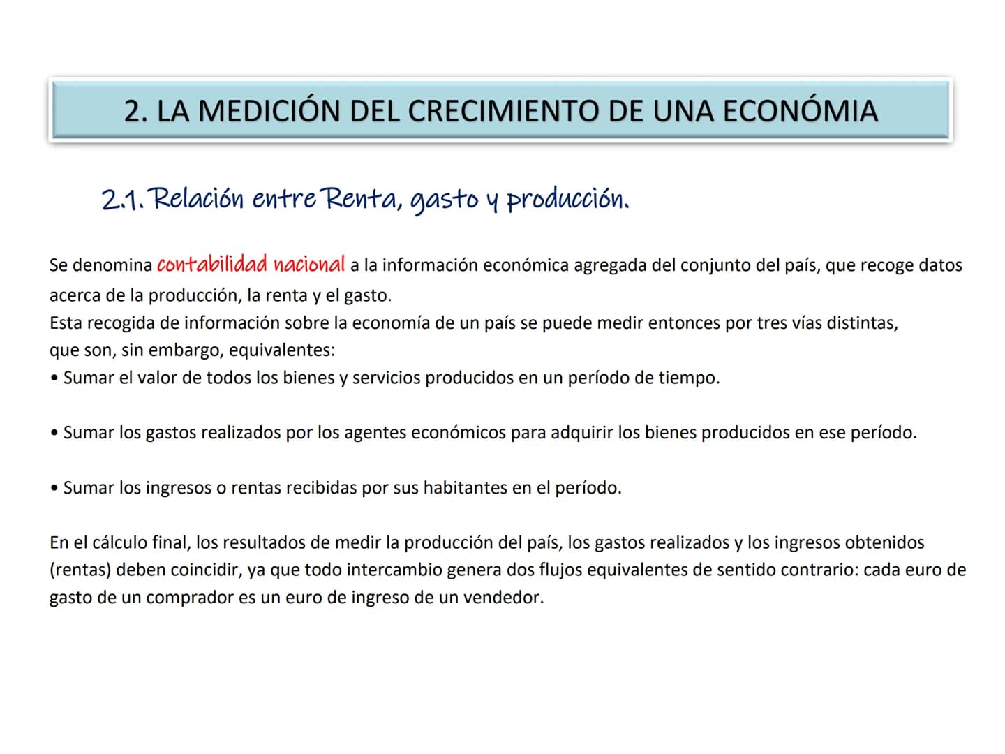 TEMA 8. LOS INDICADORES ECONÓMICOS
1. Perspectiva global de la economía
1.1. ¿Qué es la macroeconomía?
1.2. Los problemas macroeconómicos
2.