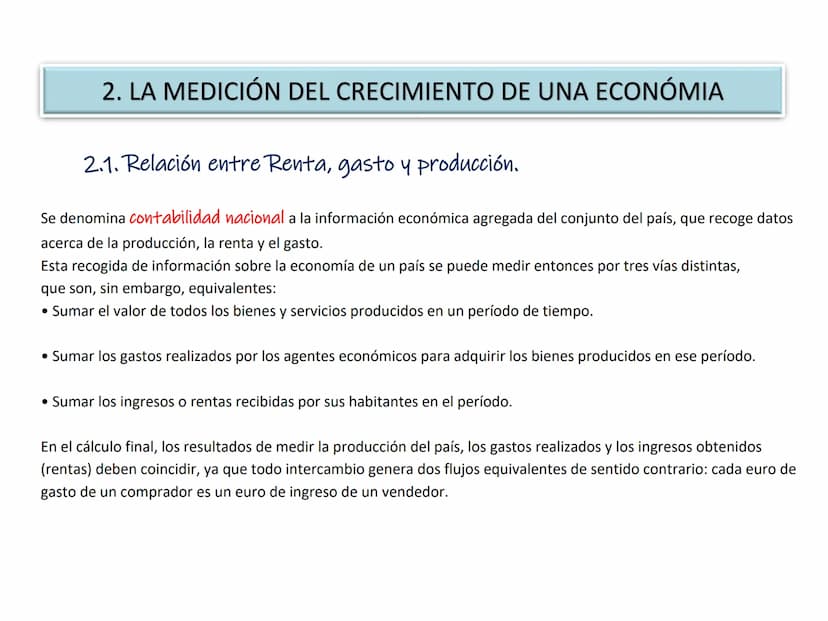 TEMA 8. LOS INDICADORES ECONÓMICOS
1. Perspectiva global de la economía
1.1. ¿Qué es la macroeconomía?
1.2. Los problemas macroeconómicos
2.