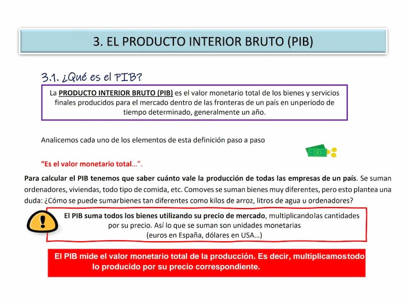 TEMA 8. LOS INDICADORES ECONÓMICOS
1. Perspectiva global de la economía
1.1. ¿Qué es la macroeconomía?
1.2. Los problemas macroeconómicos
2.