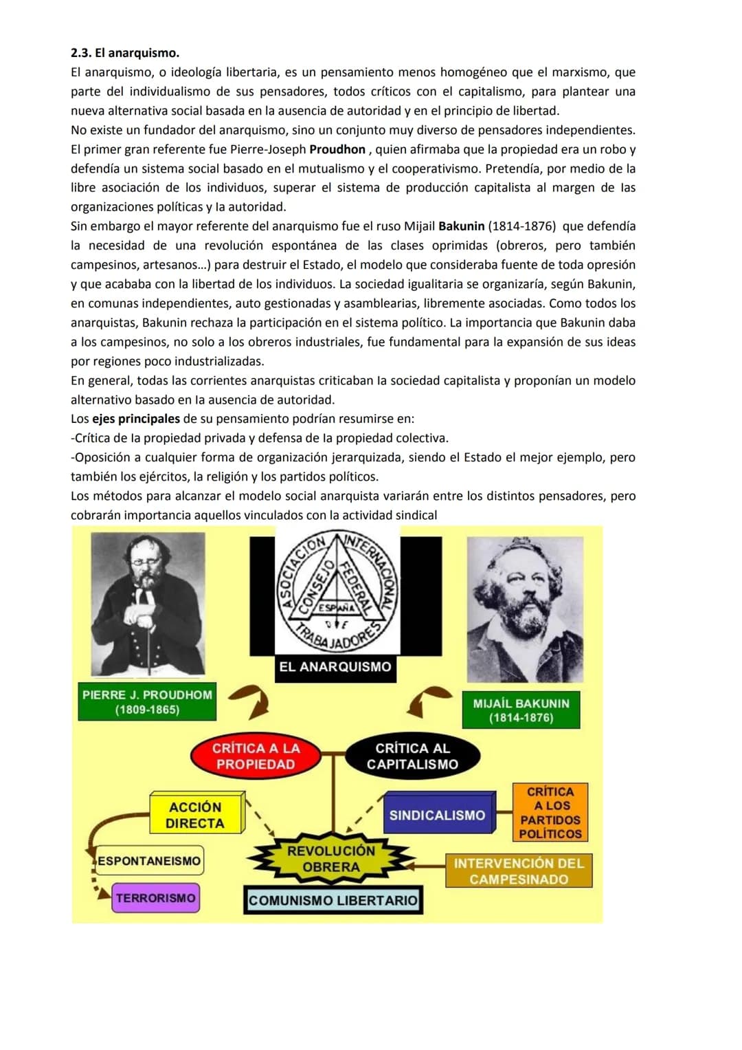 TEMA 4: EL MOVIMIENTO OBRERO (1800-1914)
0.Introducción.
El movimiento obrero surgió a raíz de la situación política y social creada por la 