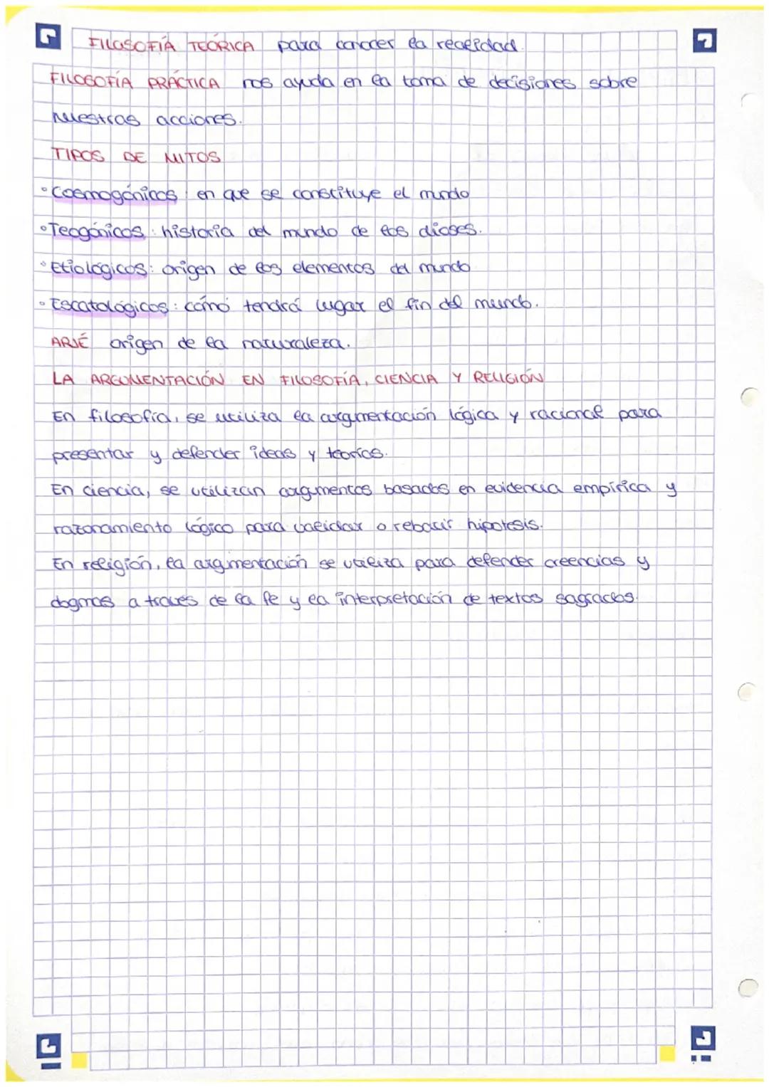 5
Tema 1. La filosofía
¿Qué es la filosofía ?
BACH.
Conjunto de saberes que busca establecer, de manera racional, los
principios mas general