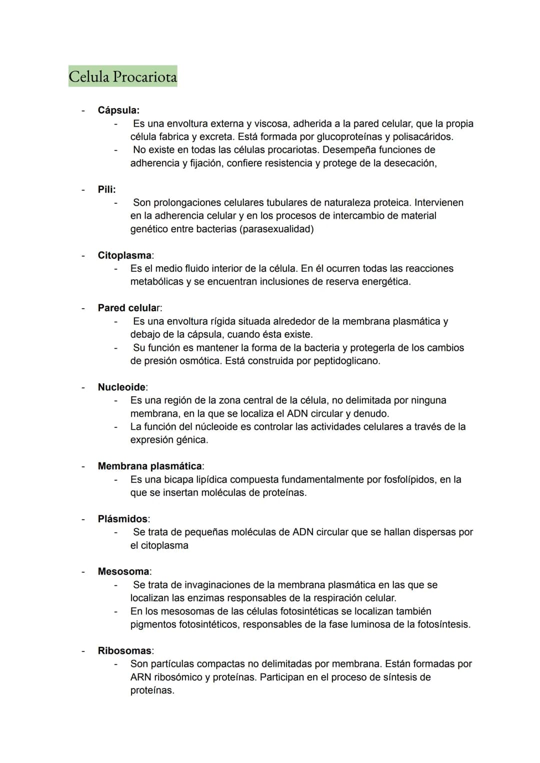 <h2 id="teoracelularresumen">Teoría Celular: Resumen</h2>
<p>La teoría celular es una parte fundamental de la biología que establece que la 