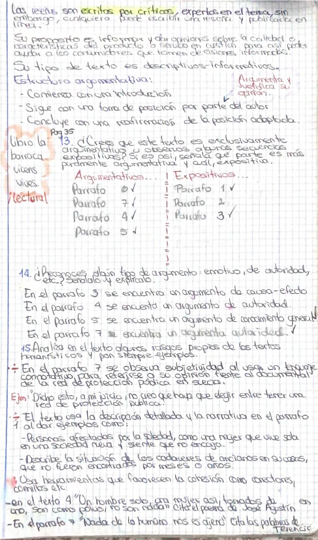 2	Evaluación
1. Elabora un esquema de las paginas 6 y 7 sobre "Los
textos humanísticos 1"
Estudian temas relacionados
con el ser humano. Los
