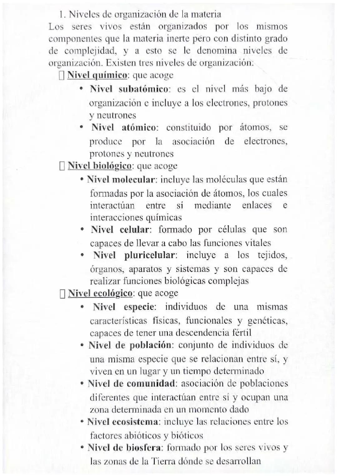 LA ORGANIZACIÓN DEL CUERPO HUMANO