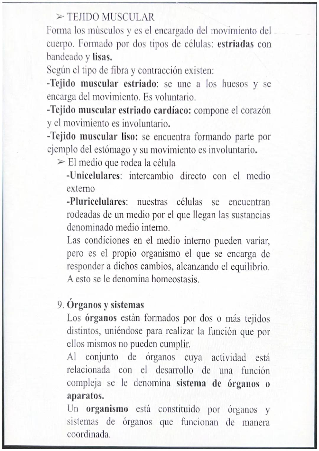 1. Niveles de organización de la materia
Los seres vivos están organizados por los mismos
componentes que la materia inerte pero con distint