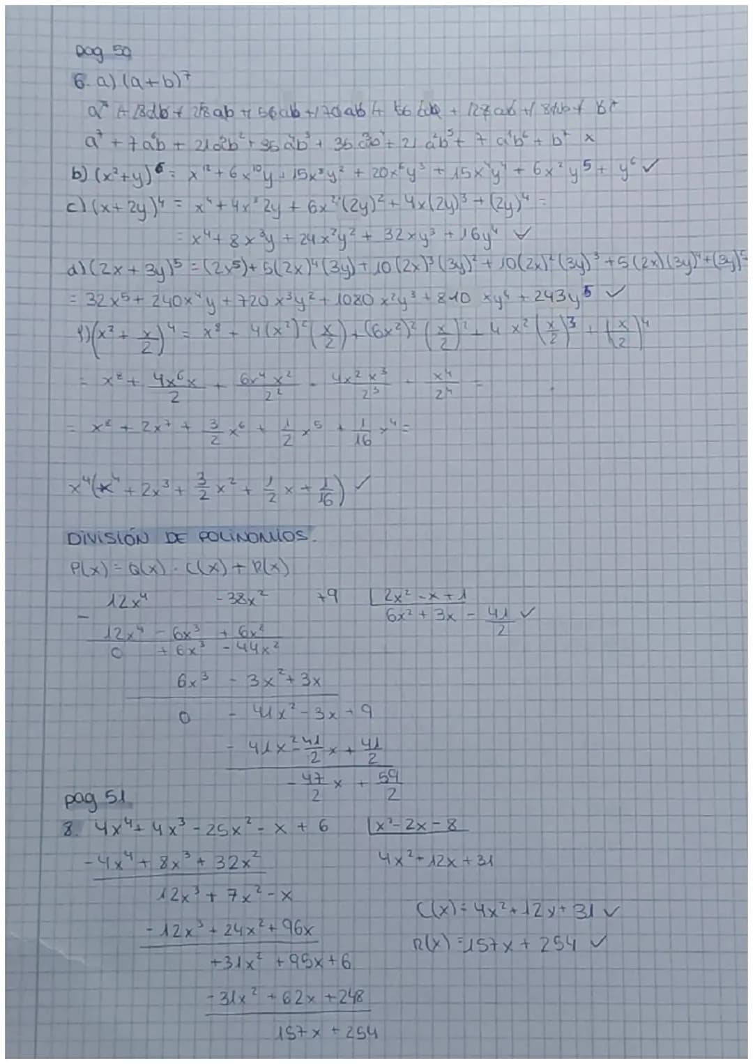 
<h2 id="sumandsubtraction">Sum and Subtraction</h2>
<p>To sum or subtract two polynomials P(x) and Q(x), the like terms of P(x) and Q(x) ar