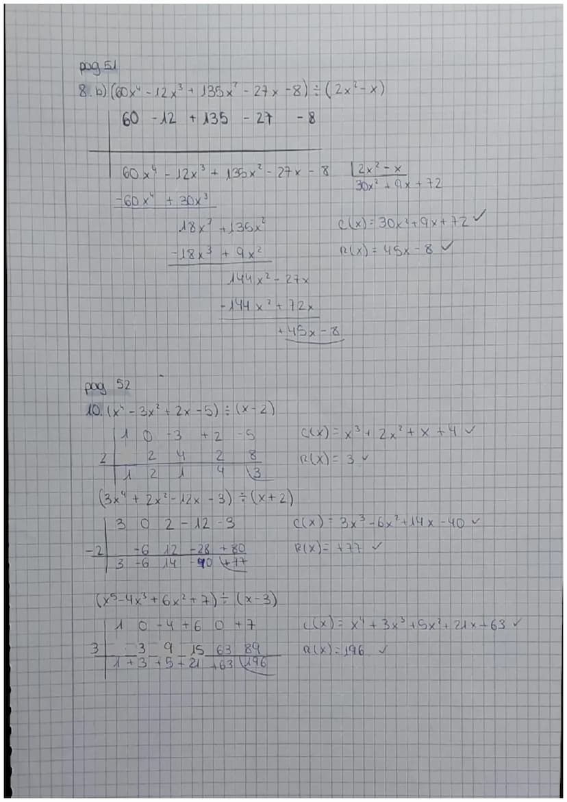 
<h2 id="sumandsubtraction">Sum and Subtraction</h2>
<p>To sum or subtract two polynomials P(x) and Q(x), the like terms of P(x) and Q(x) ar