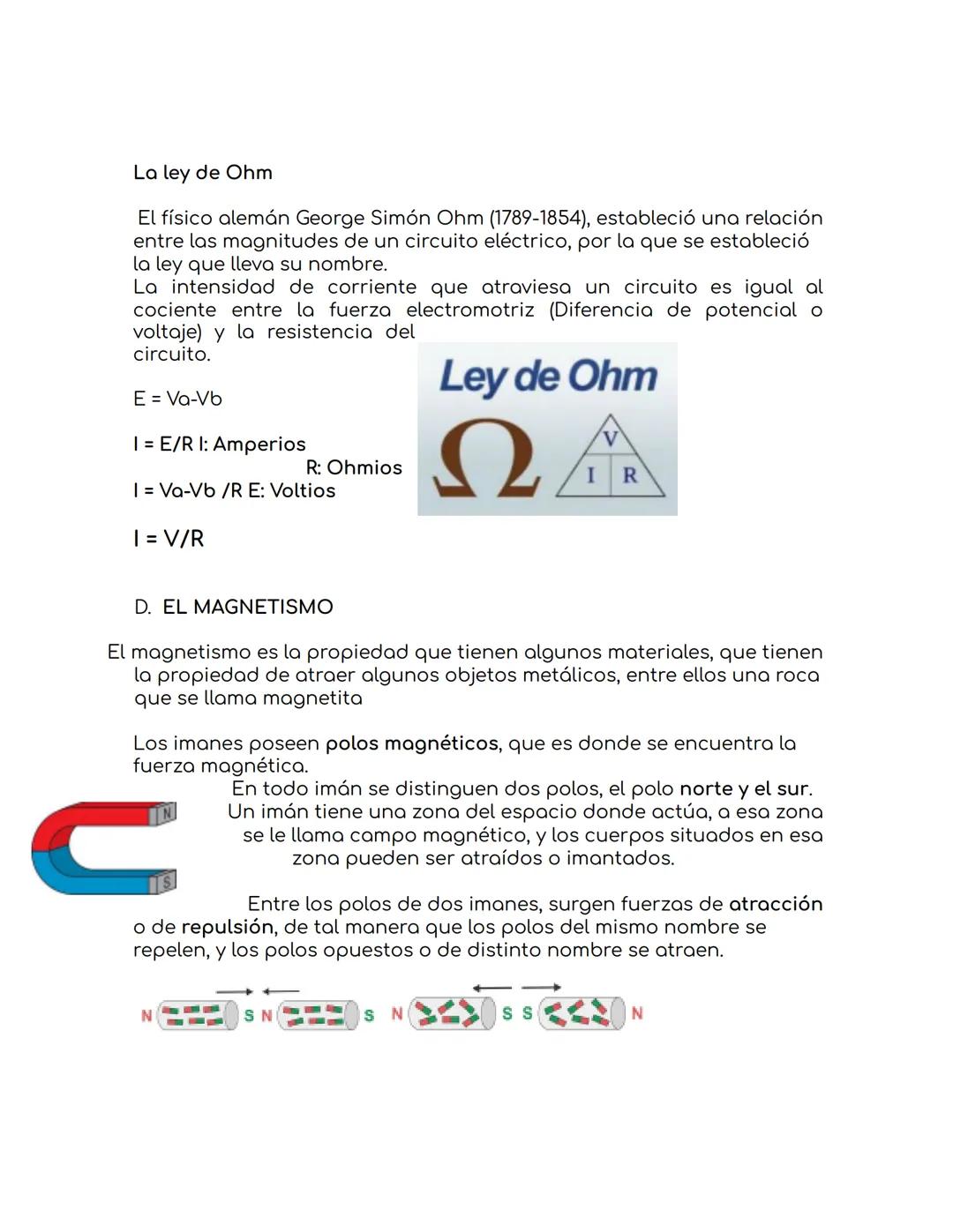 ELECTRICIDAD Y MAGNETISMO
A. LA CARGA ELÉCTRICA EN LOS ÁTOMOS DE LA MATERIA.
La materia está constituida por partículas pequeñísimas,
llamad