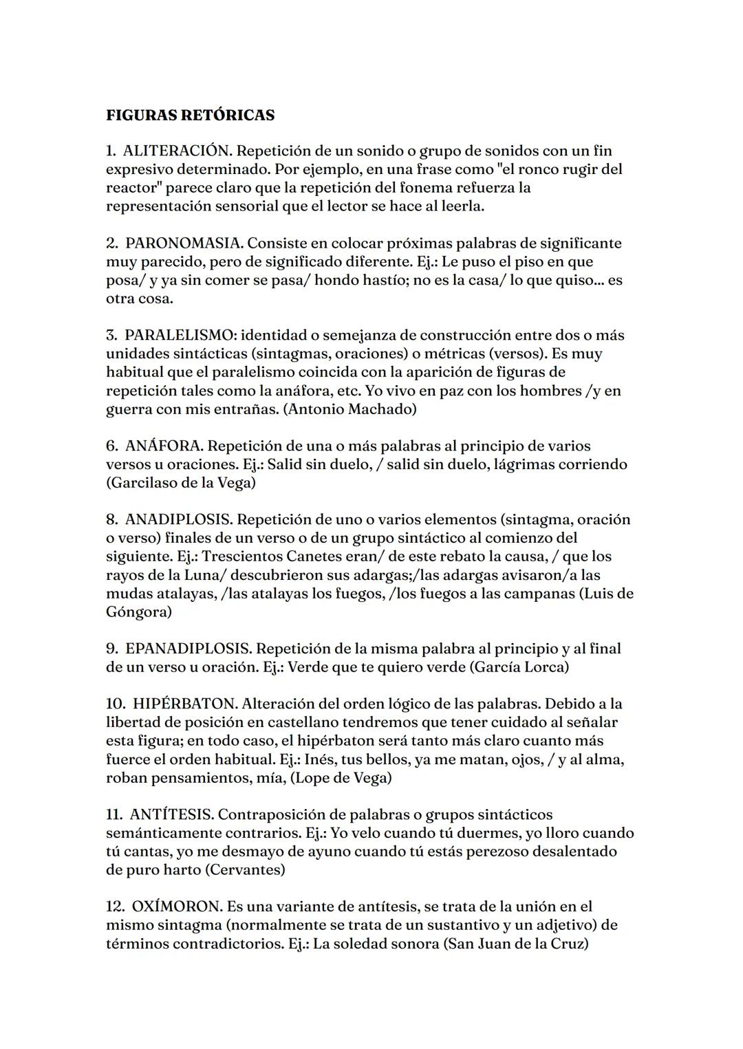 Guía Completa de Figuras Retóricas para Estudiantes