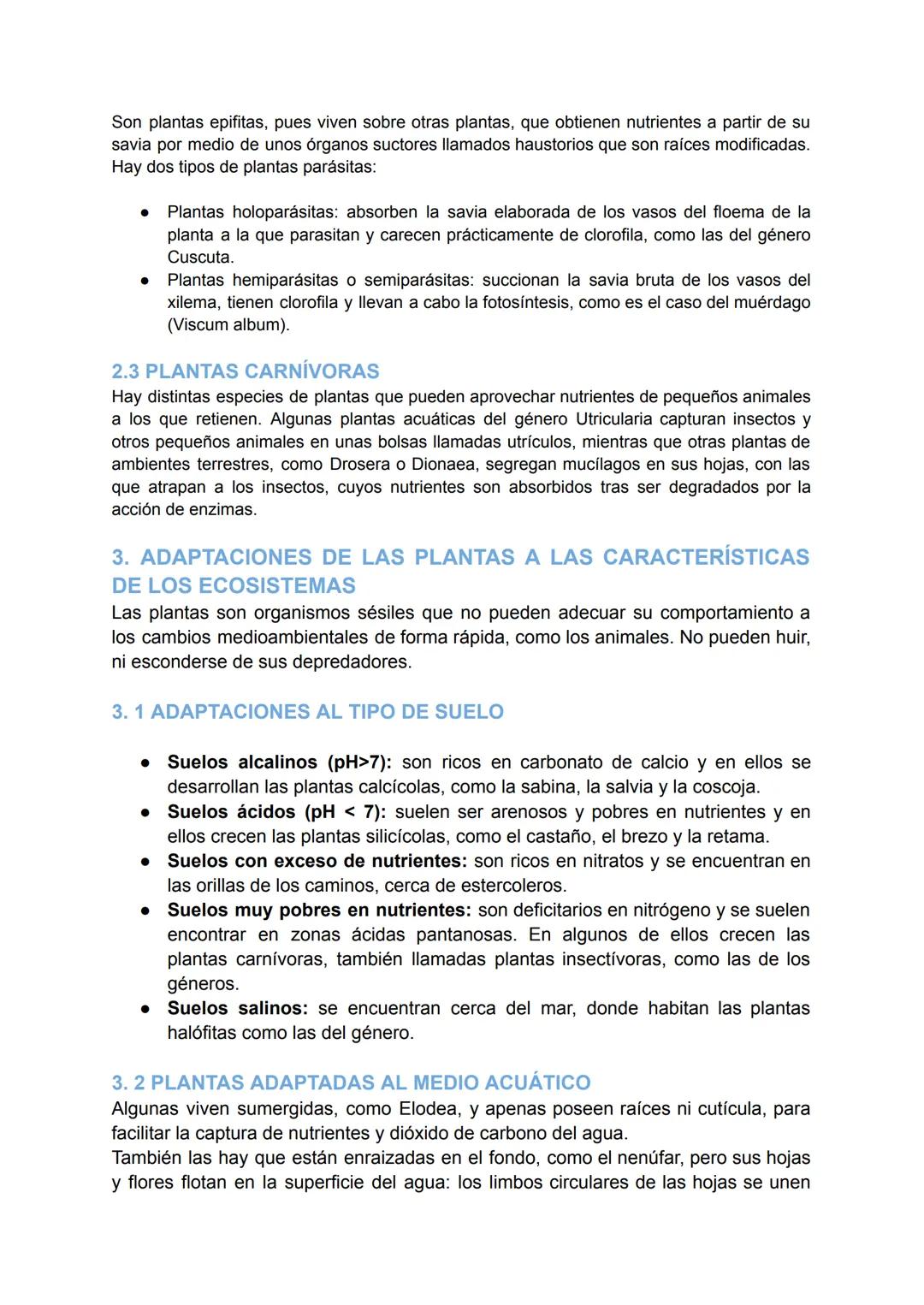 # LA NUTRICIÓN VEGETAL Y LA FITOHORMONAS

1. LA NUTRICIÓN DE LAS PLANTAS

Las plantas son organismos pluricelulares con nutrición autótrofa.