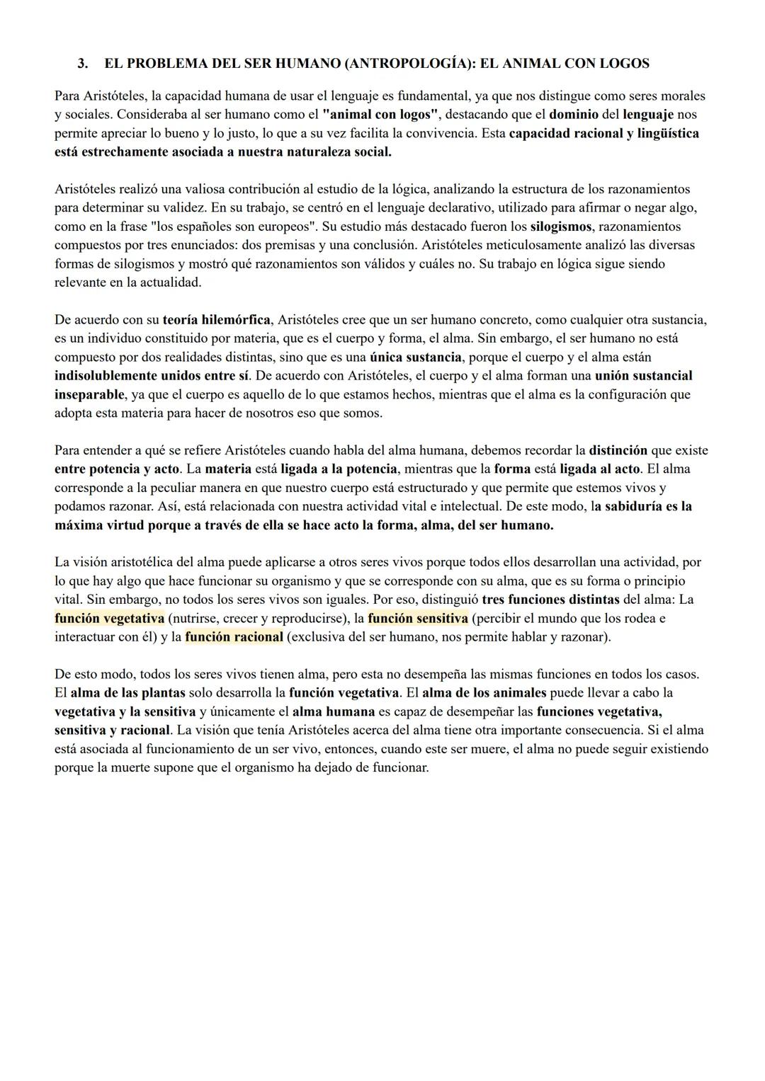 TEMA 3: ARISTÓTELES. LAS ESCUELAS HELENÍSTICAS.
INTRODUCCIÓN: Discípulo de Platón, aunque la filosofia aristotélica contrasta con el idealis