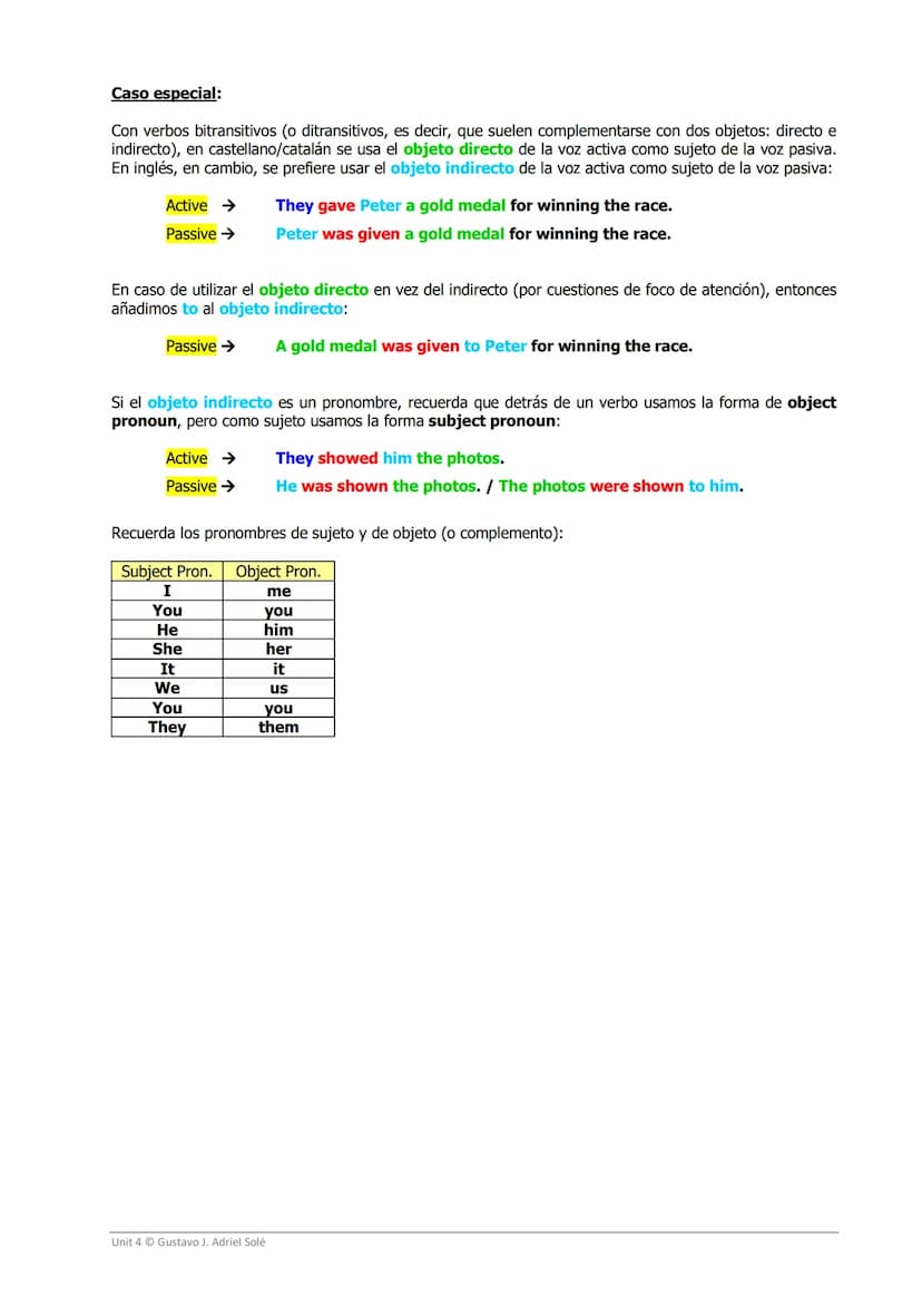 
<p>We can express ideas in two ways, in active voice or in passive voice, depending on where we want to focus attention.</p>
<h2 id="active