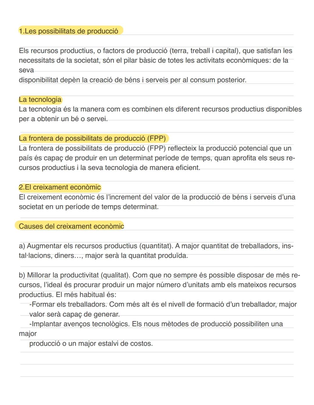 U1-La ciència de les
decisions Què és l'economia?

Al planeta Terra tot és limitat: des de la vida de les espècies que l'habiten fins el
Sol