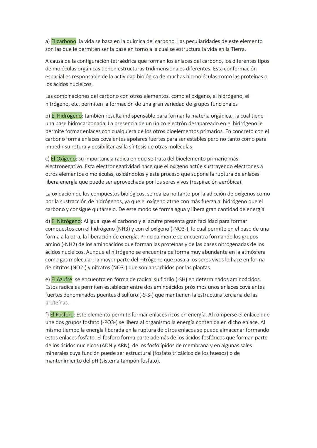 TEMA 1
La materia de los seres vivos: bioelementos y
1. LA VIDA Y SUS NIVELES DE ORGANIZACIÓN
La materia se encuentra en diversos estados. E