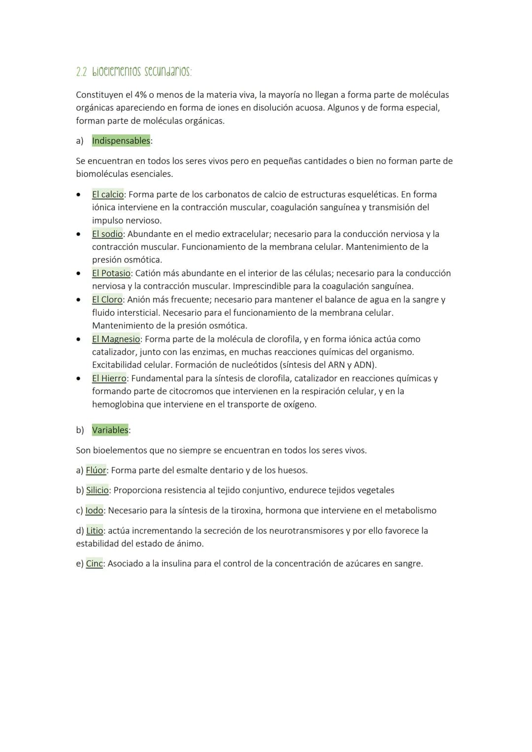 TEMA 1
La materia de los seres vivos: bioelementos y
1. LA VIDA Y SUS NIVELES DE ORGANIZACIÓN
La materia se encuentra en diversos estados. E