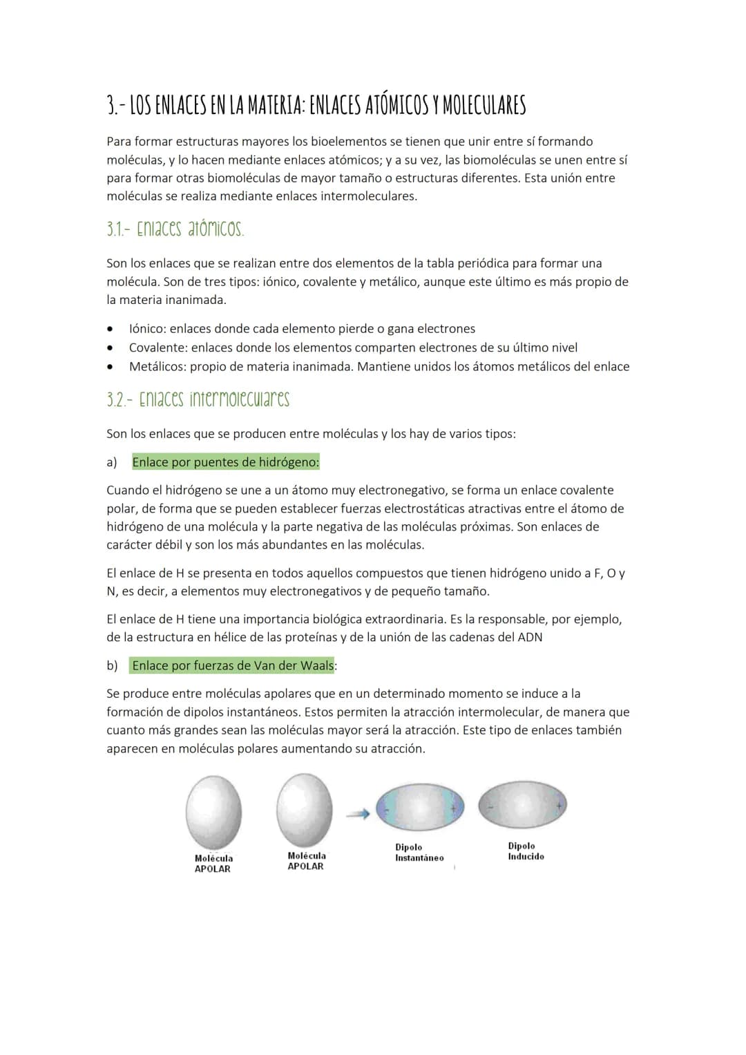 TEMA 1
La materia de los seres vivos: bioelementos y
1. LA VIDA Y SUS NIVELES DE ORGANIZACIÓN
La materia se encuentra en diversos estados. E