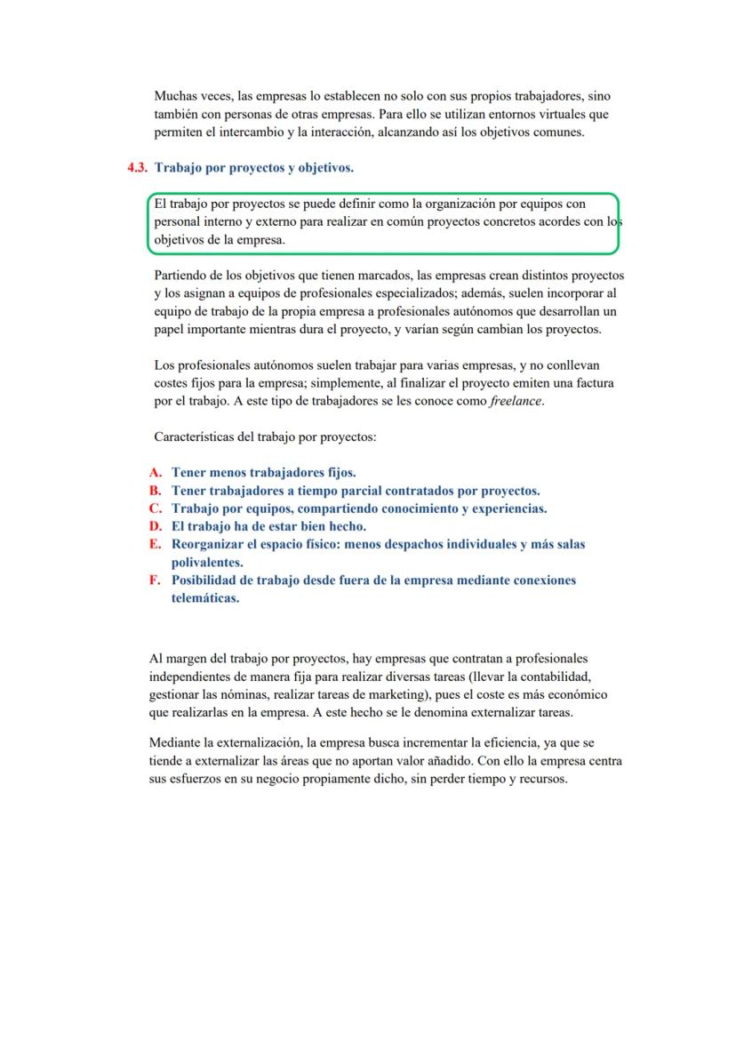 TEMA 5: GESTIÓN DE LOS RECURSOS HUMANOS
1. La gestión de los recursos humanos.
Es el elemento humano, único e irrepetible.
Las máquinas, la 