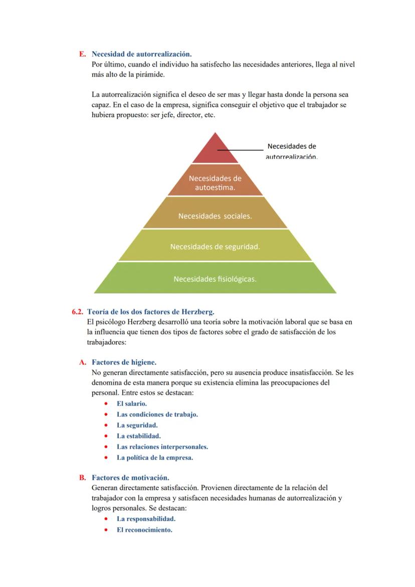 TEMA 5: GESTIÓN DE LOS RECURSOS HUMANOS
1. La gestión de los recursos humanos.
Es el elemento humano, único e irrepetible.
Las máquinas, la 