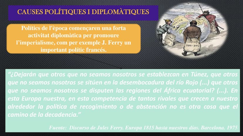 TEMA 6
L'ÈPOCA DE
L'IMPERIALISME
CHINA EL NOU IMPERIALISME (S. XIX)
Des de finals del segle XV algunes potències europees
havien format gran