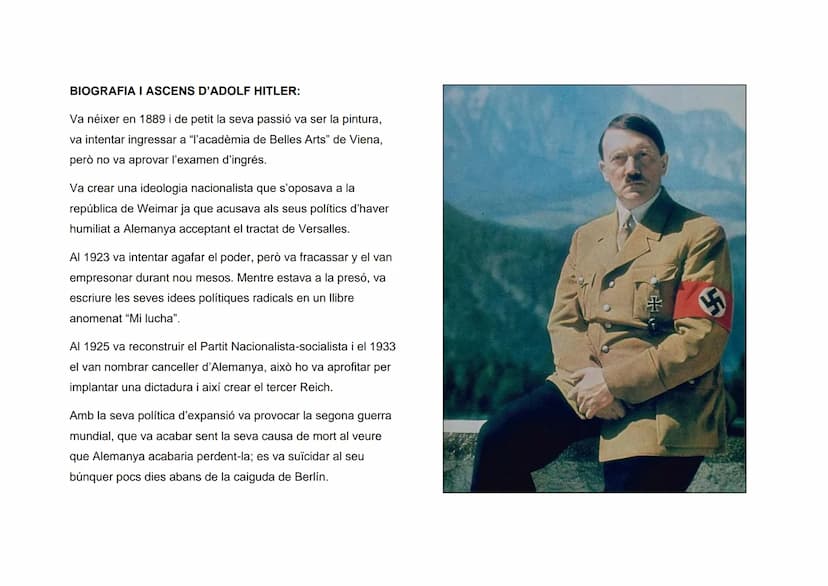 LLIBRE DEL FEIXISME QUÉ ÉS EL FEIXISME?
El feixisme va ser un moviment polític i social de caràcter
totalitarista, nacionalista i militarist