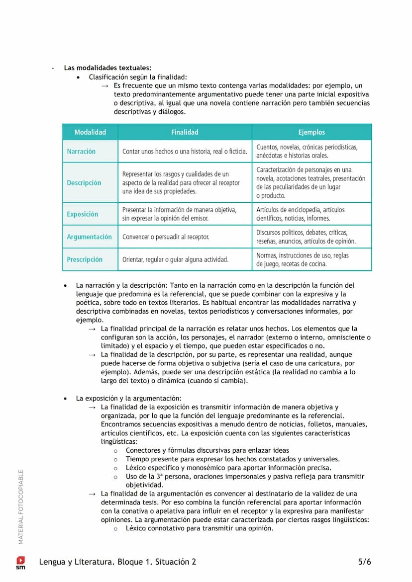 R-Vue a
Pequeños Grandes Cambios
MATERIAL FOTOCOPIABLE
A
sm
Descripción:
representar unos
rasgos o cualidades.
Exposición:
presentar una
inf